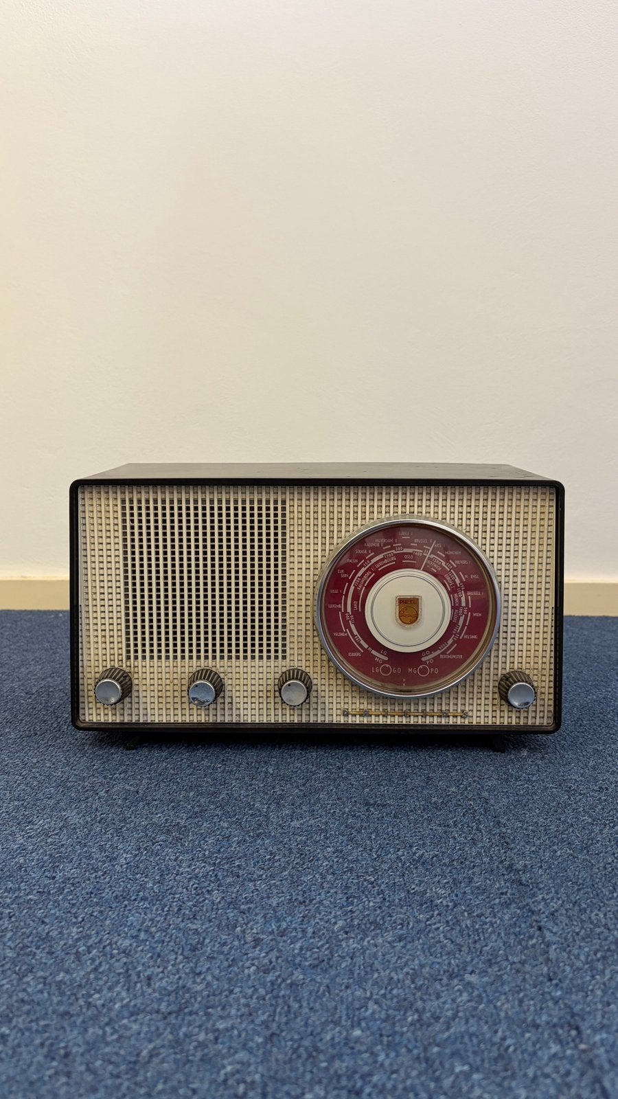 Vintage Philips radio, Antiek en Kunst, Ophalen