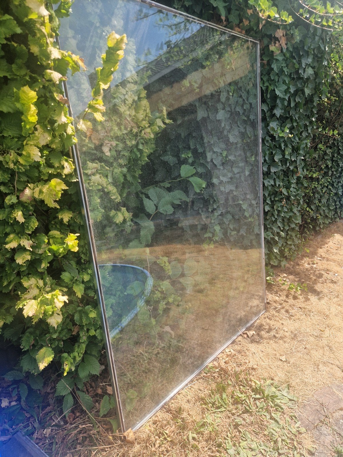 Dubbelglas ruit 170x130 cm, Doe-het-zelf en Verbouw, Glas en Ramen, Gebruikt, Glasplaat, Dubbelglas, 120 tot 160 cm