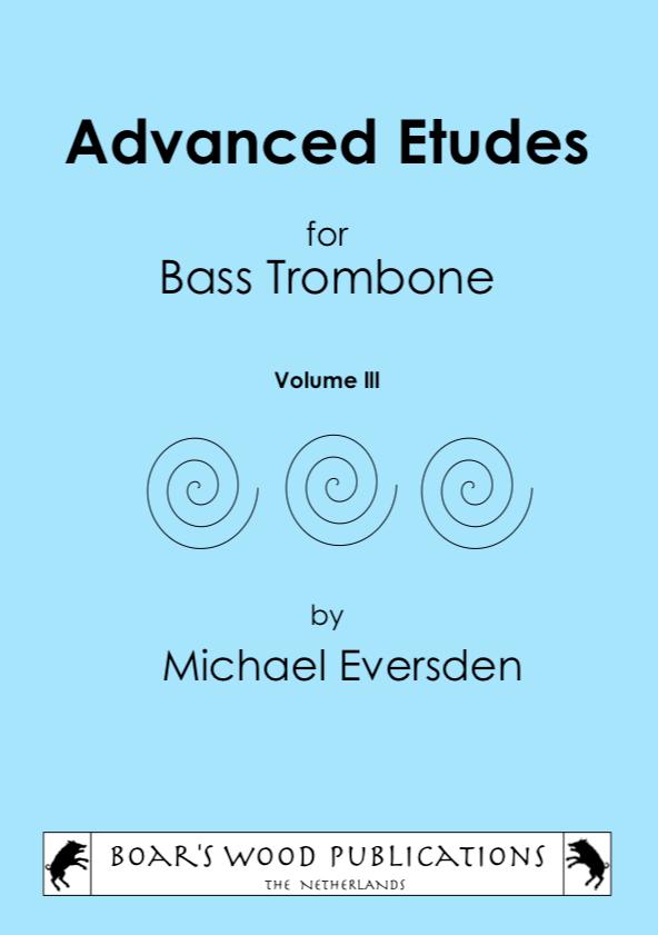 Advanced Etudes voor Bastrombone / Bass Trombone, Muziek en Instrumenten, Klassiek, Les of Cursus, Nieuw, Ophalen of Verzenden