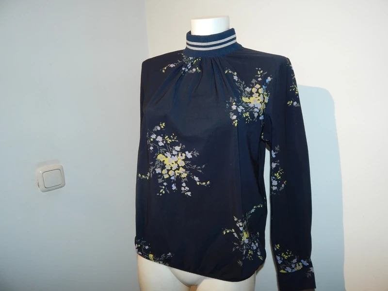 Studio Anneloes truitje kolletje bloemen print kleur S/M, Studio Anneloes, Lange mouw, Maat 36 (S), Gedragen
