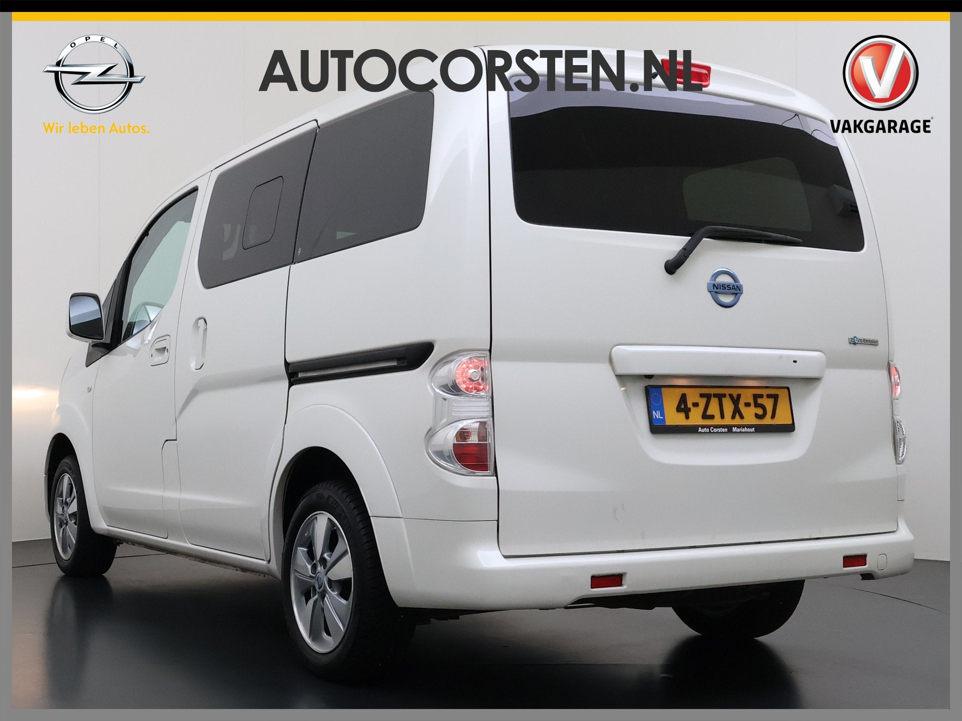 Nissan e-NV200 Evalia 2X Schuifdeur Stoel+Stuurverwarming Na, Auto's, Stof, Gebruikt, 22 min, 1514 kg