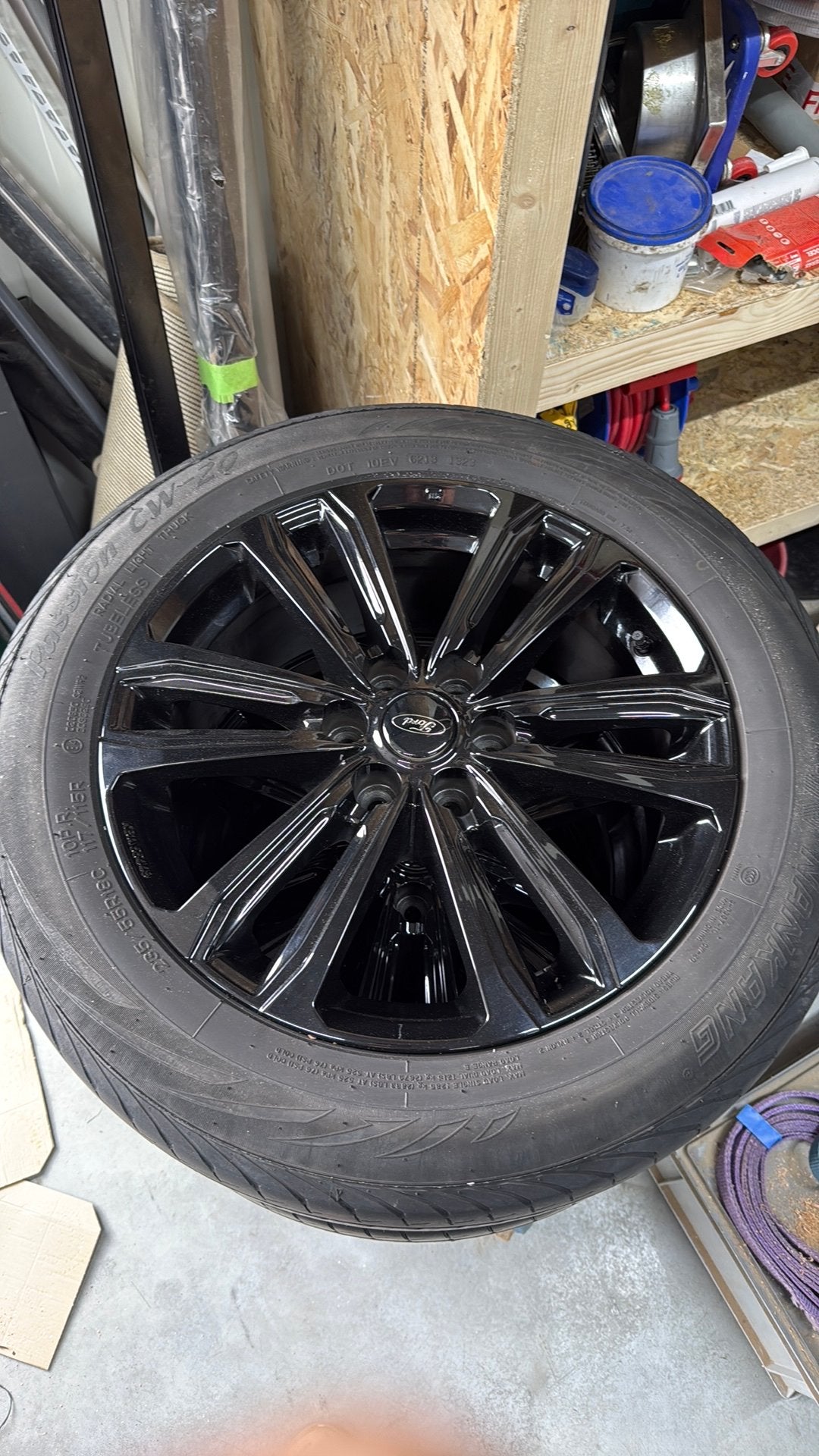 18 inch velgen met banden voor Ford Transit Connect, Auto-onderdelen, Banden en Velgen, Ophalen, 18 inch, Velg(en), 235 mm