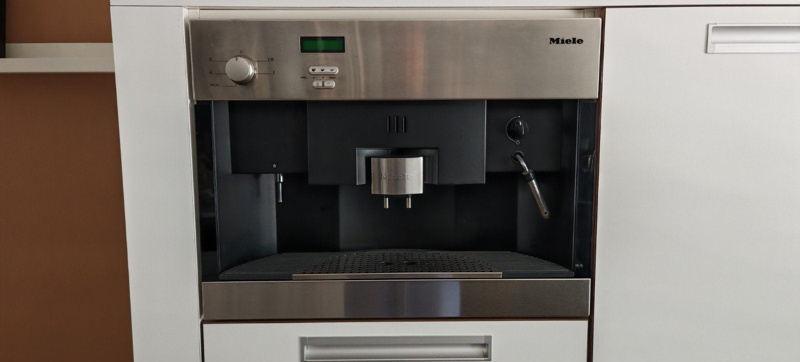 Miele Inbouw Koffiemachine CVA 620 - Gebruikt, Gebruikt, Koffiemachine, 4 tot 10 kopjes, Afneembaar waterreservoir