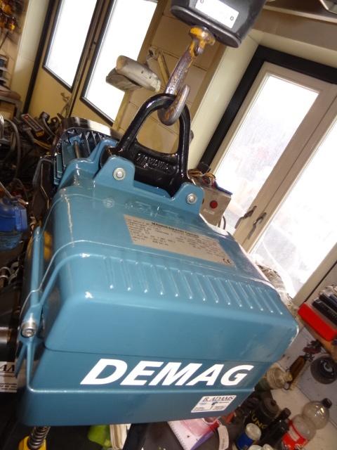 DEMAG 250 KG kraannr 46, Ophalen, Zo goed als nieuw, Elektrisch