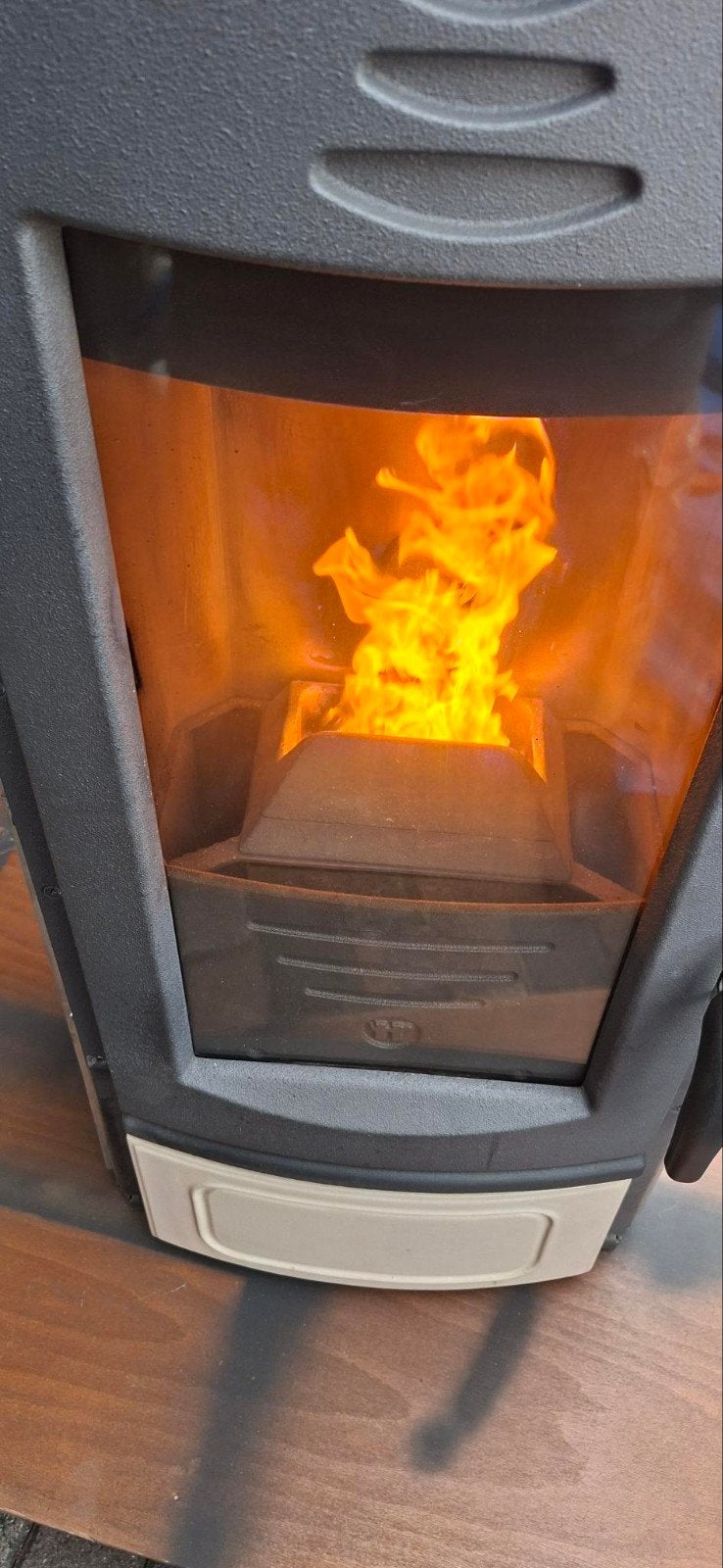 pelletkachel Thermorossi 9,5kw, Ophalen, Overige brandstoffen, Pelletkachel
