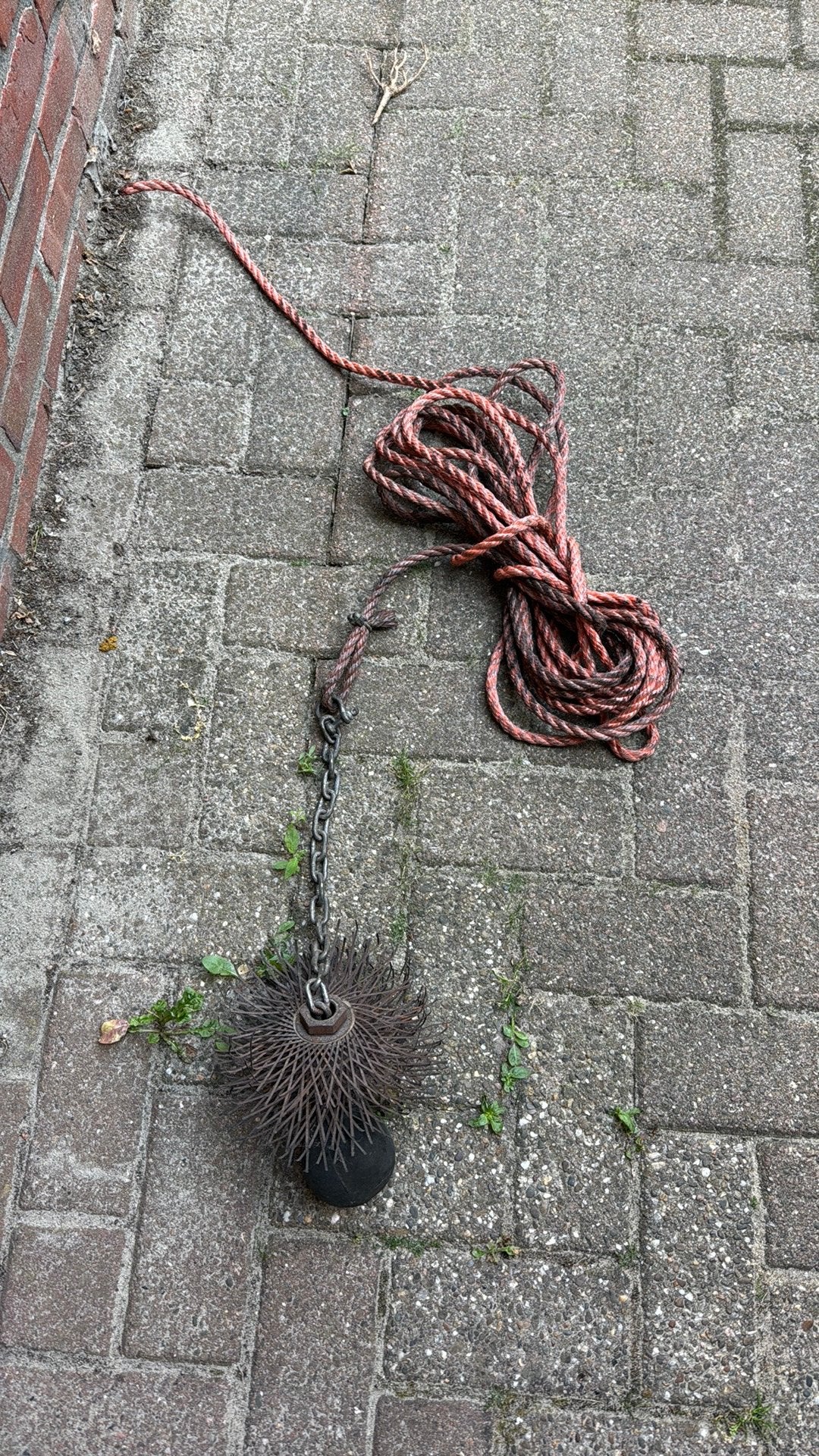Schoorsteenveger, Ophalen