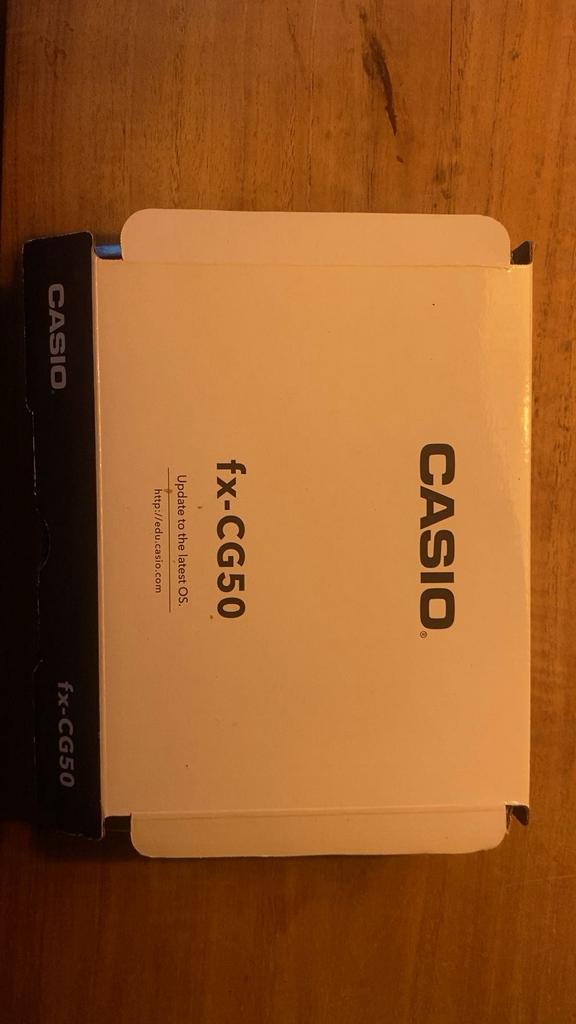 Casio fx-CG50 grafische rekenmachine, Ophalen of Verzenden, Grafische rekenmachine