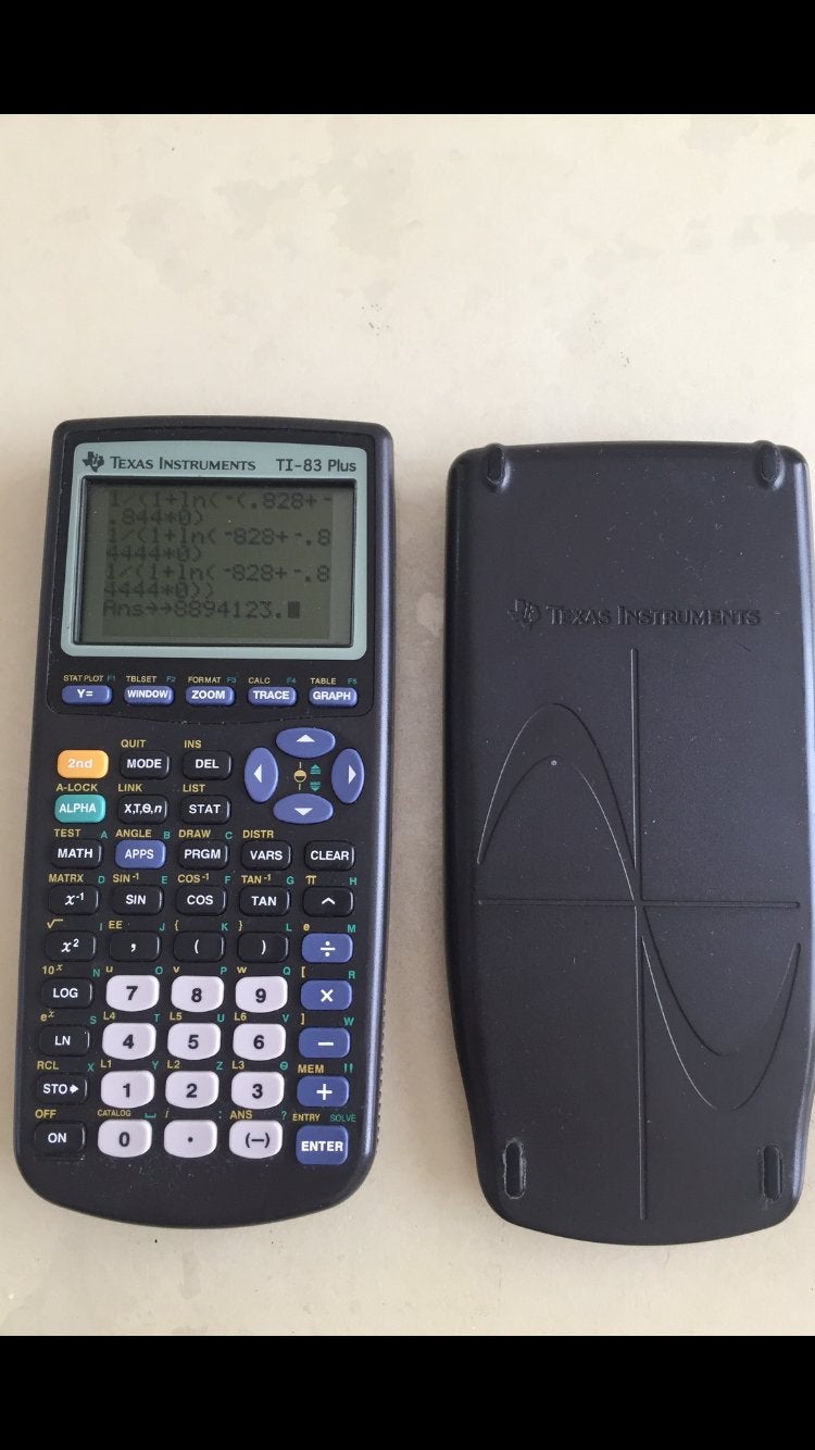 Grafische rekenmachine(TI-83 plus), Diversen, Ophalen of Verzenden, Grafische rekenmachine, Zo goed als nieuw