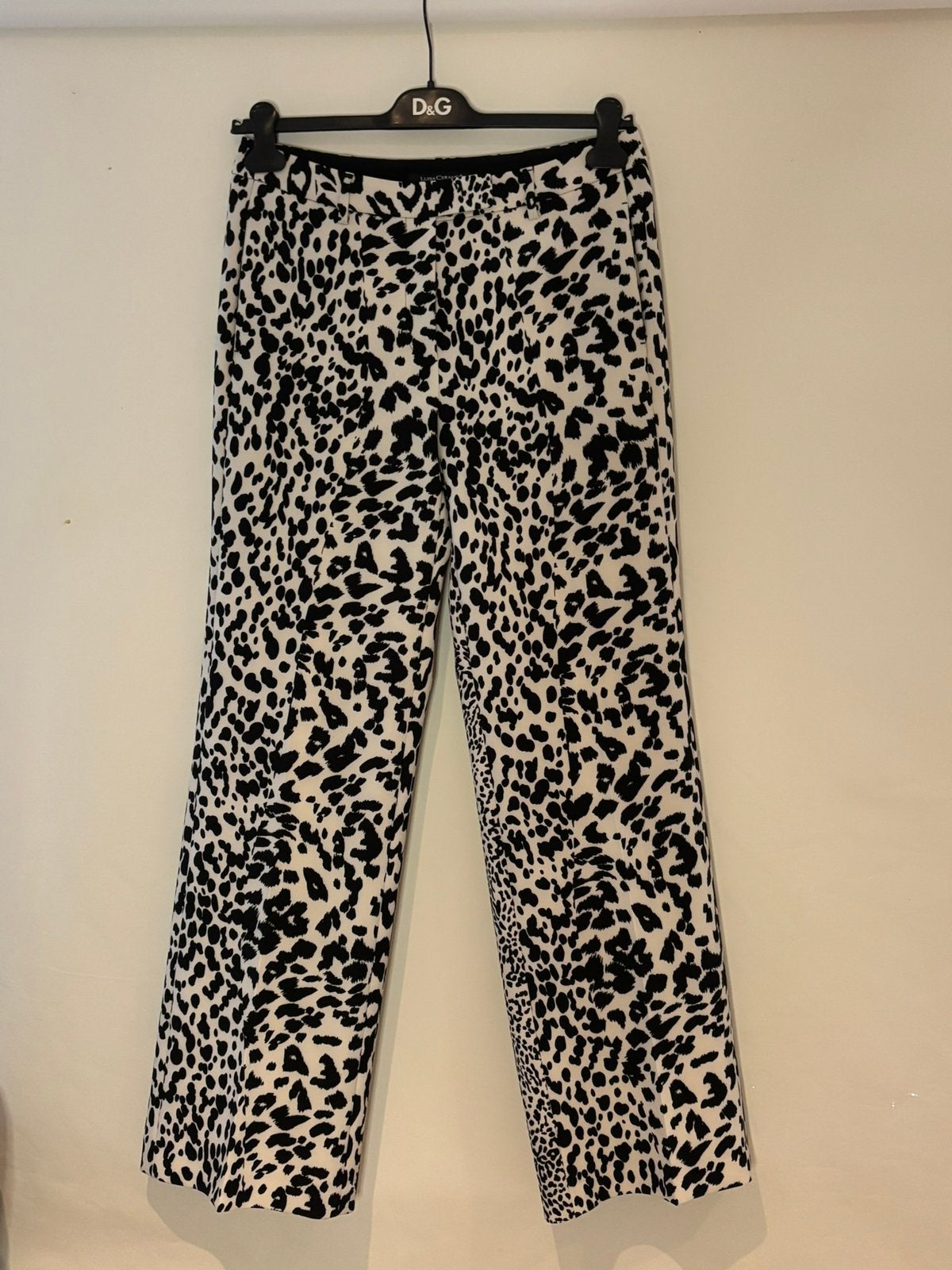 Luisa cerano broek met vlekjes patroon 38, Maat 38/40 (M), ., Zwart, Ophalen of Verzenden