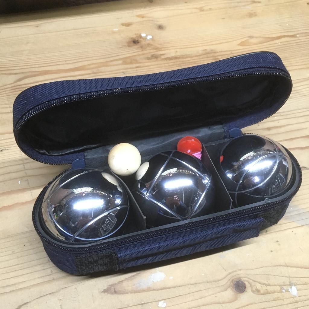 Jeu de boules ballen, Sport en Fitness, Bowlen, Ophalen, Zo goed als nieuw, Bal