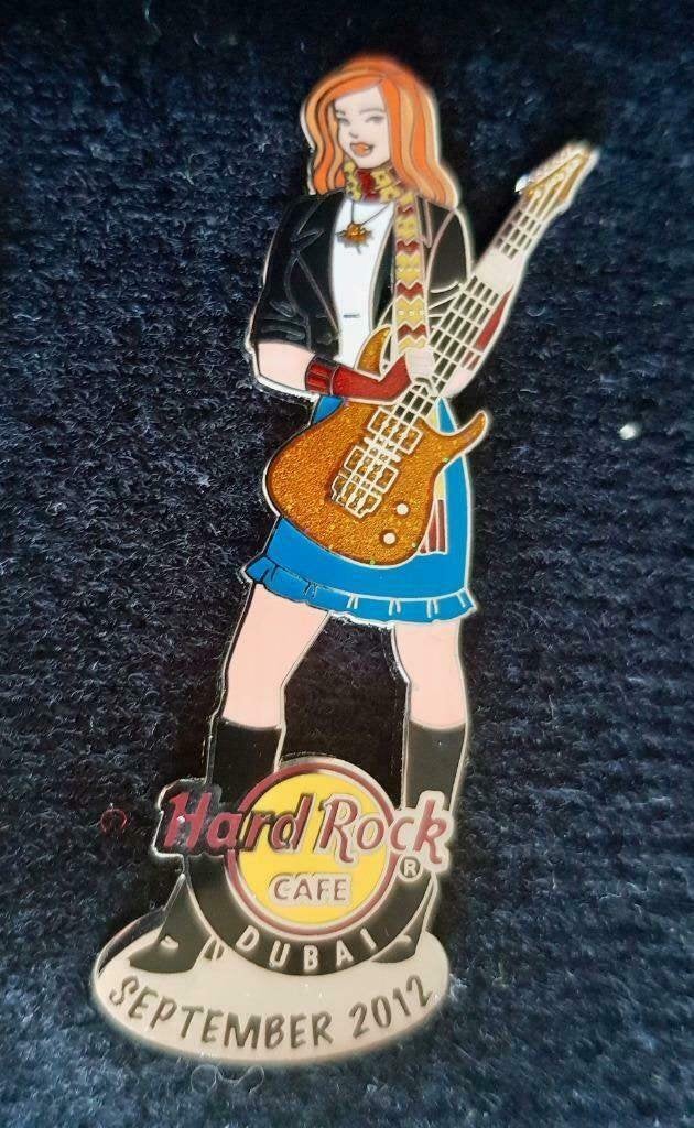 Hard rock cafe Dubai kalendermeisje september pin 2012!, Ophalen of Verzenden, Zo goed als nieuw, Overige typen