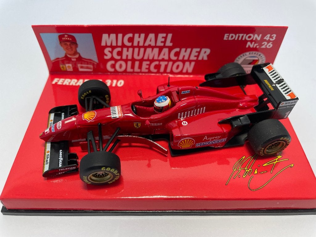Ferrari F310 M. Schumacher 1996, Ophalen of Verzenden, Zo goed als nieuw, Formule 1
