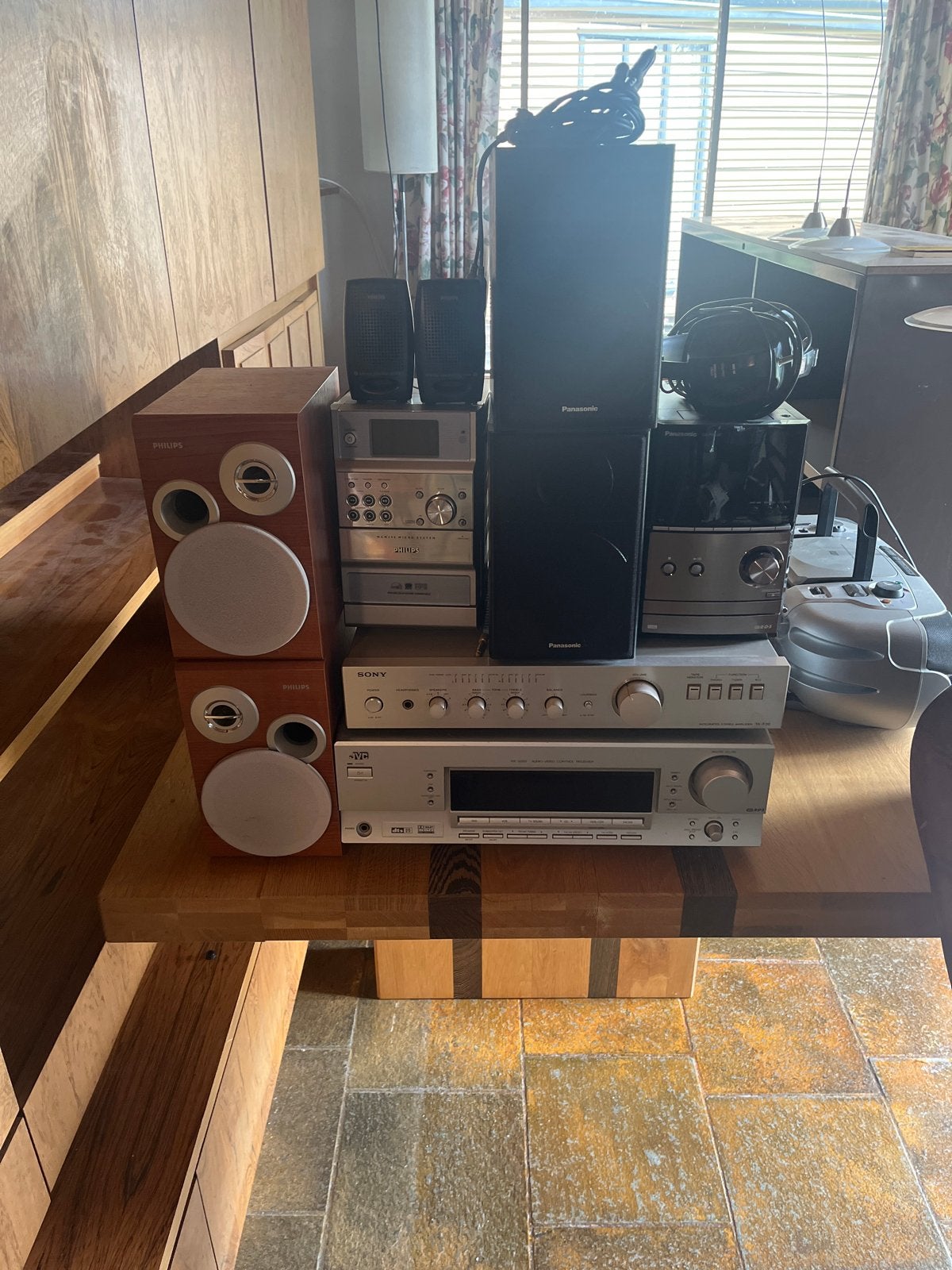 Diverse audio-installaties en componenten, Audio, Tv en Foto, Stereo-sets, Gebruikt, Microset, Cd-speler, Ophalen