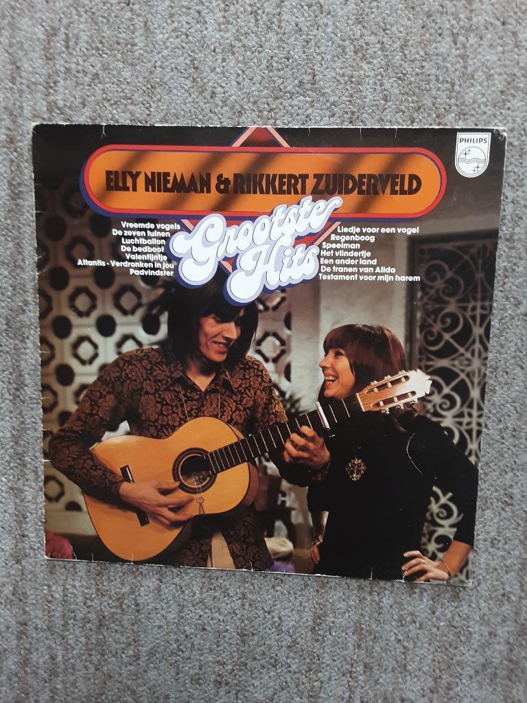 vinyl lp Elly Nieman&Rikkert Zuiderveld grootste hits, Cd's en Dvd's, Vinyl | Nederlandstalig, Ophalen of Verzenden, Gebruikt