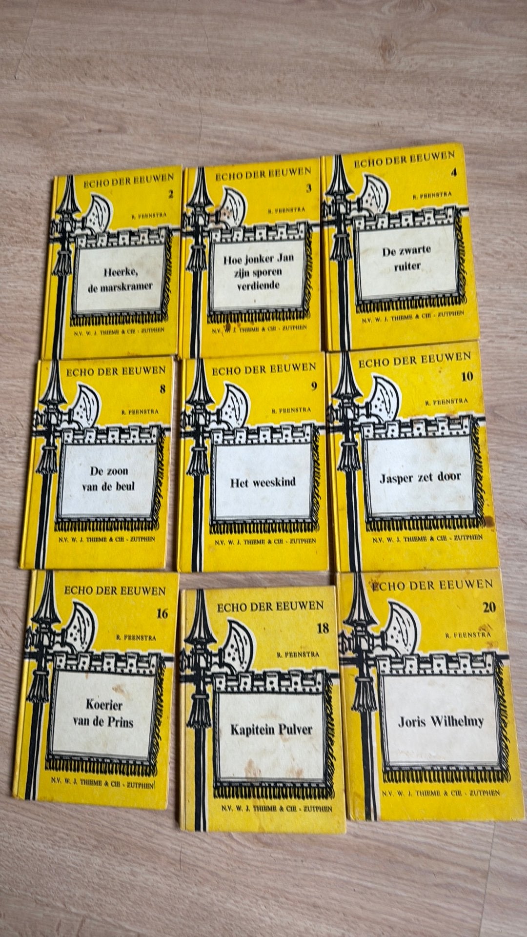 Te koop echo der eeuwen boekjes, Ophalen of Verzenden