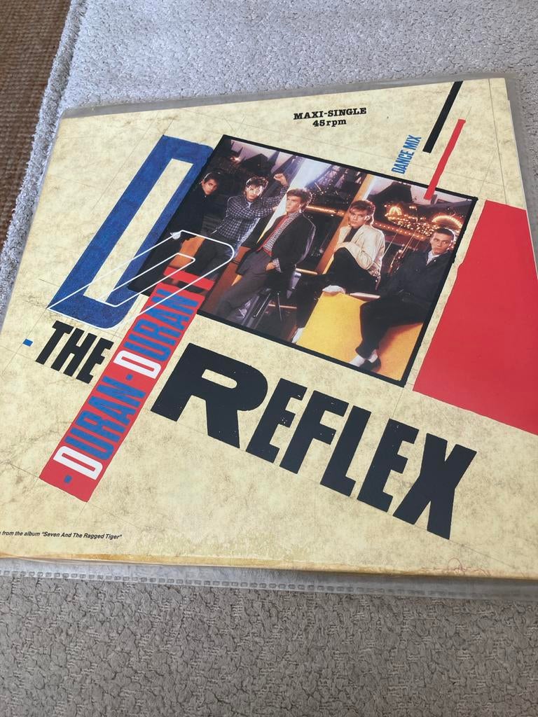 Duran Duran - The Reflex (Maxi-Single 45 RPM), Cd's en Dvd's, Vinyl Singles, Gebruikt, Maxi-single, 1980 - 1989, Ophalen of Verzenden