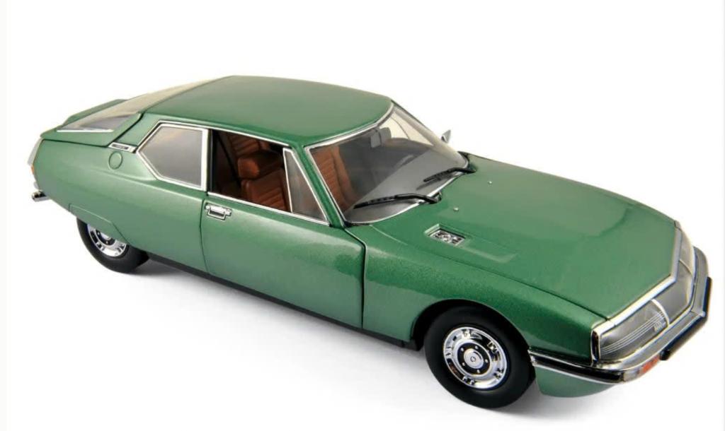 CITROEN SM Groen metallic 1971 schaal 1/18 NOREV ref. 181567, Verzenden, Nieuw, Auto, Norev