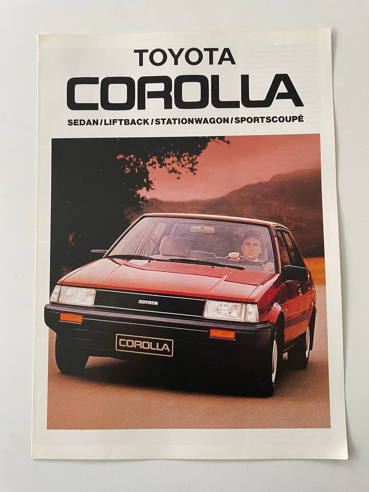 Toyota Corolla Brochure - Sedan/Liftback/Stationwagon/Sports, Ophalen of Verzenden, Zo goed als nieuw, Toyota