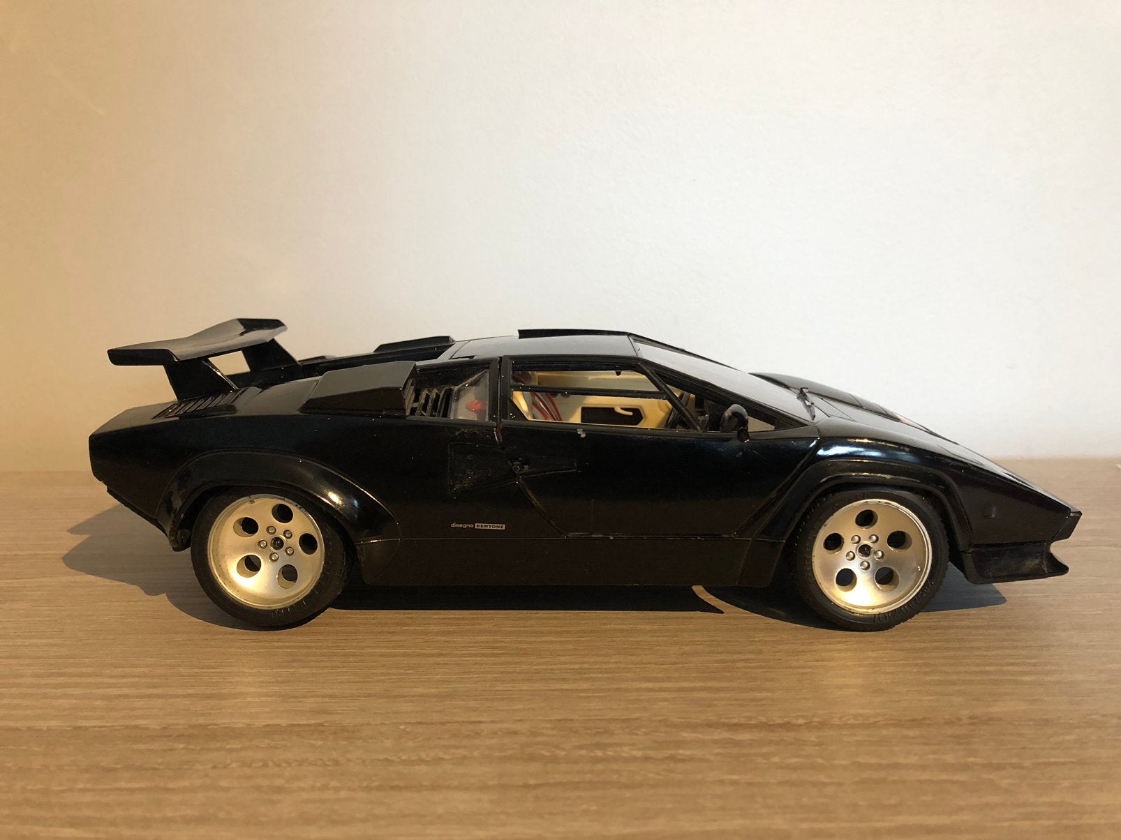 Lamborghini Countach 1:18, Ophalen of Verzenden, Gebruikt, Auto, Bburago