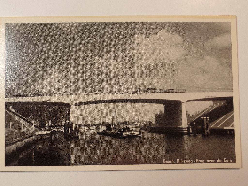 Baarn binnenvaart, Ophalen of Verzenden, 1940 tot 1960, Ongelopen, Utrecht