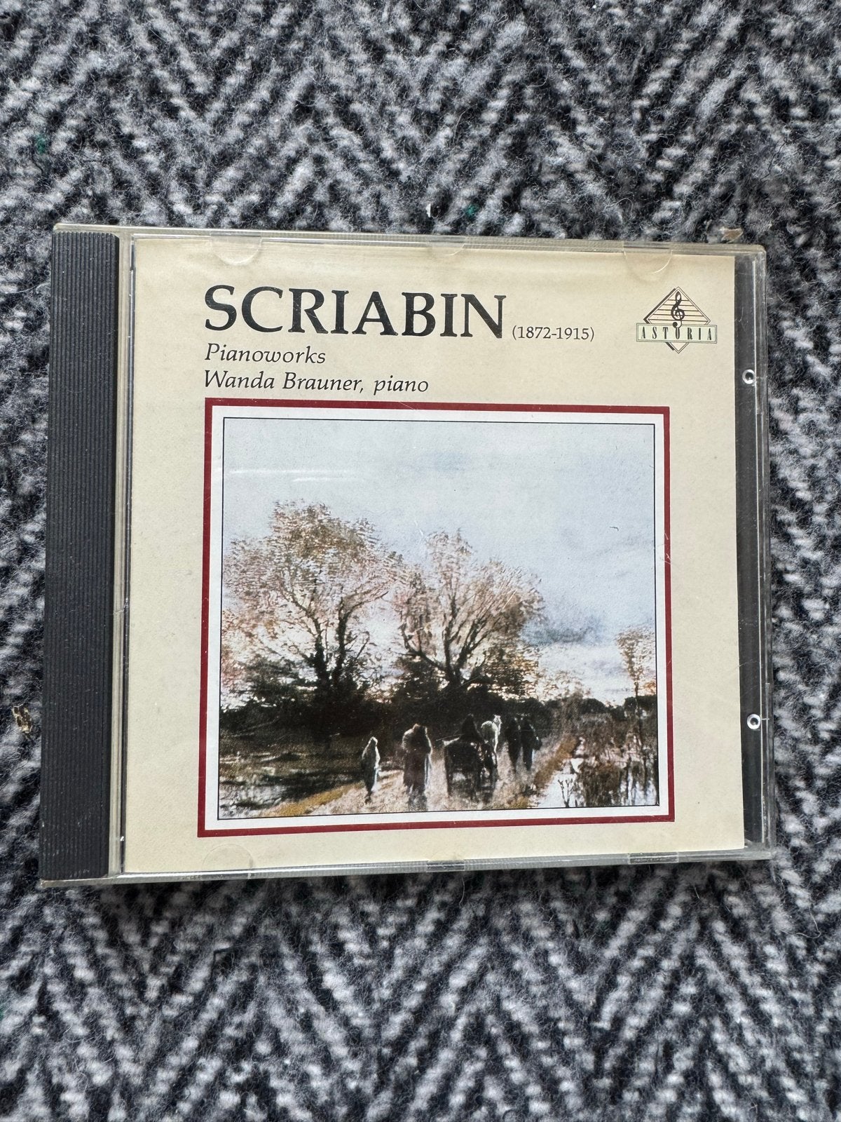 Scriabin: Pianowerken - Wanda Brauner (CD), Overige componisten, Ophalen of Verzenden, Zo goed als nieuw, Romantiek
