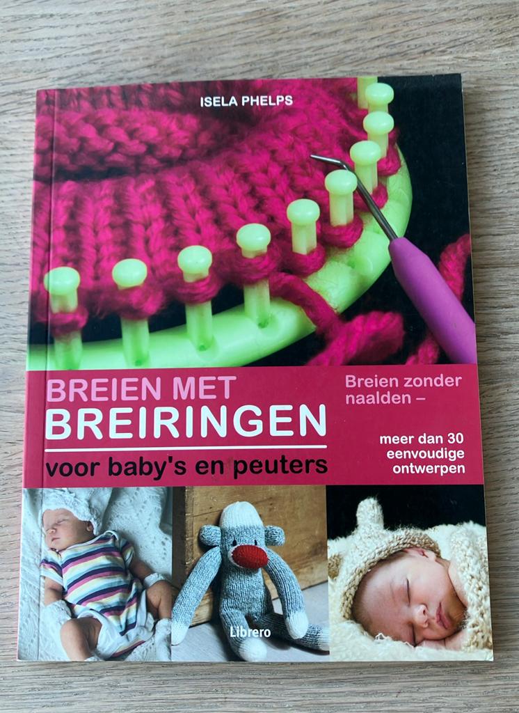 Isela Phelps - Breien met breirinen, Boeken, Breien en Haken, Ophalen of Verzenden, Zo goed als nieuw, Isela Phelps