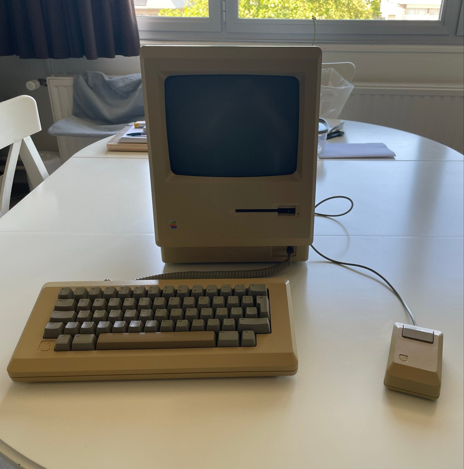 Apple Macintosh 128K met 1MB upgrade en documentatie, Ophalen