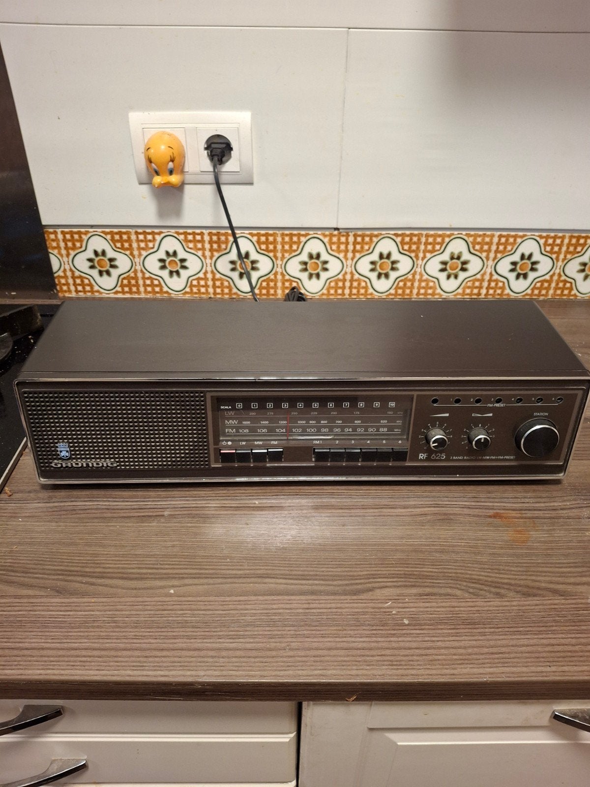 Grundig RF 625 Radio - Werkt prima, Ophalen of Verzenden