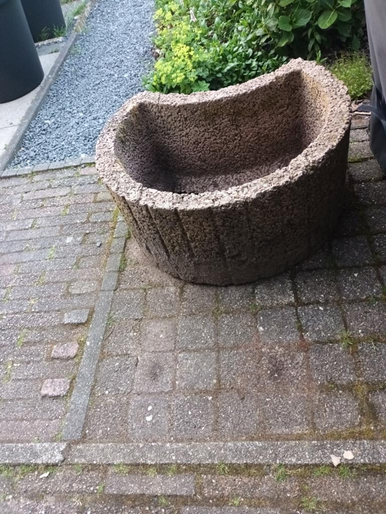 Grote gratis plantenbak, Ophalen, Kunststof, Gebruikt, Minder dan 30 cm