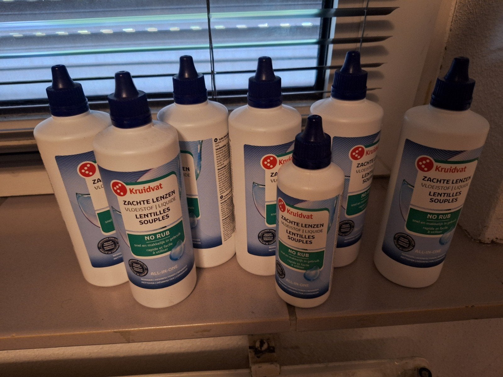 Kruidvat Zachte Lenzen Vloeistof - 7 flessen, Ophalen of Verzenden, Nieuw, Overige typen