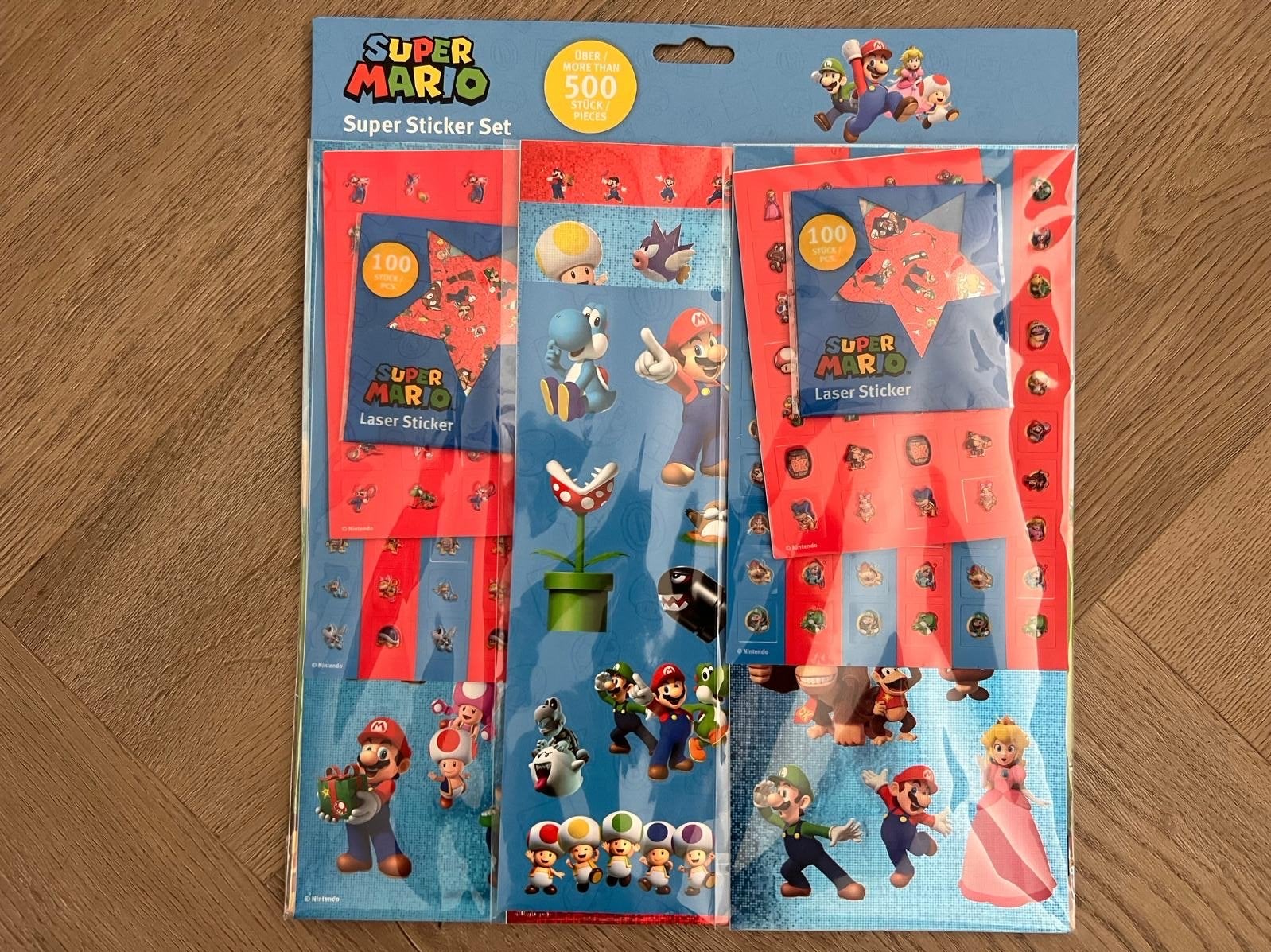 Super Mario Sticker Set - Meer dan 500 stickers!, Ophalen of Verzenden, Nieuw, Meerdere stickers