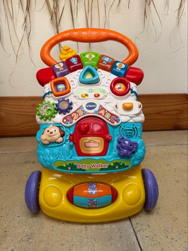 VTech Baby Walker - Loopwagen met activiteiten, Kinderen en Baby's, Speelgoed | Babyspeelgoed, Ophalen, Zo goed als nieuw, Overige typen
