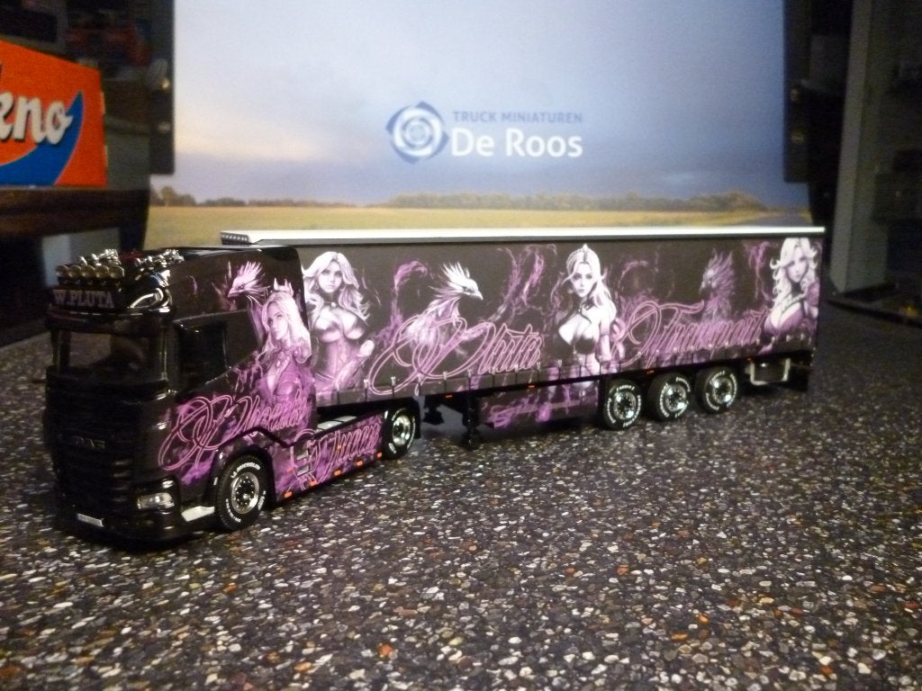 WSI DAF XG+ Pluta Phoenix Queen, Ophalen of Verzenden, Nieuw, Bus of Vrachtwagen, Wsi