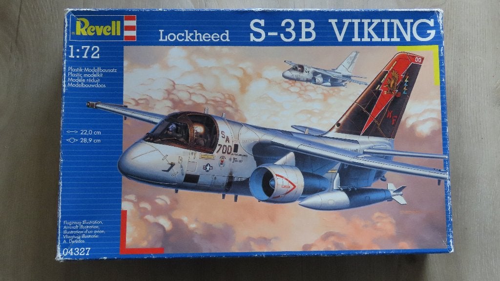 Lockheed S-3B Viking + extra resin Revell 1/72, 1:72 tot 1:144, Revell, Nieuw, Ophalen of Verzenden