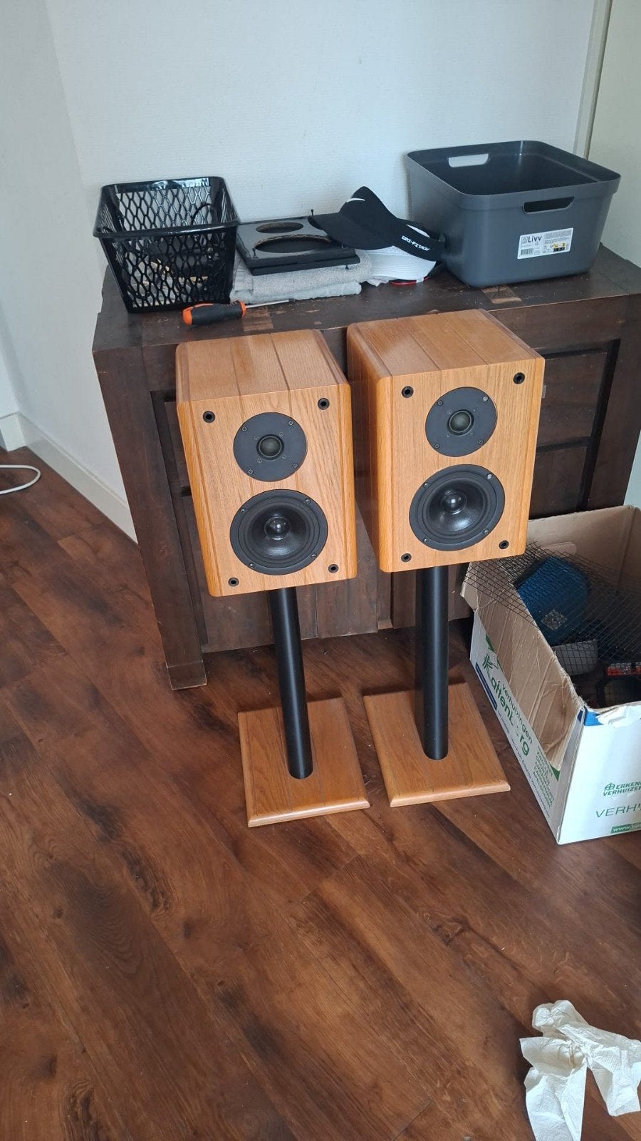 Jk acoustic Optima 2, Audio, Tv en Foto, Luidsprekers, Ophalen of Verzenden