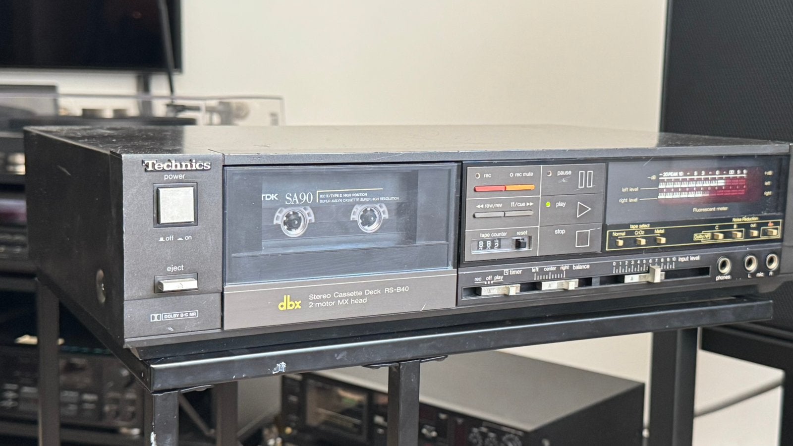 Technics RS-B40, Ophalen of Verzenden, Enkel, Overige merken, Tiptoetsen