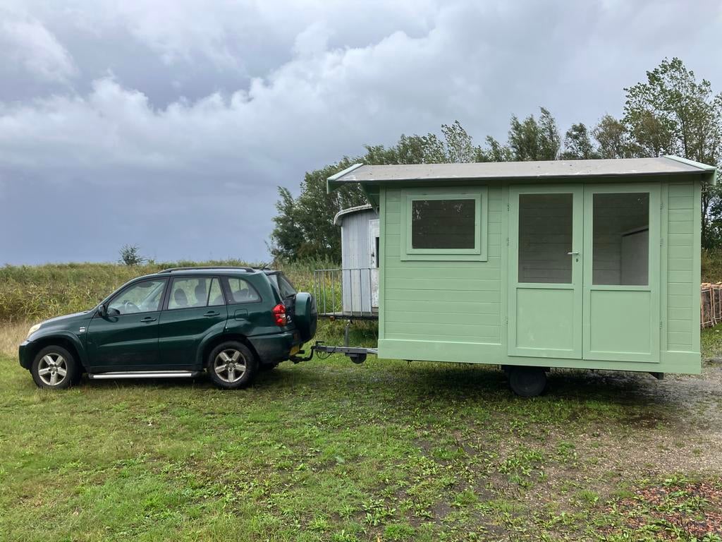 OFF- grid Tuin-strandhuis, Tiny House, B&B, Tuin en Terras, Tuinhuizen, Ophalen, 250 tot 500 cm, Overige typen, 1 raam