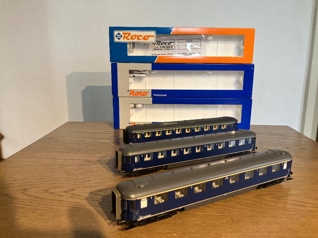 Roco ns plan d, Gelijkstroom, Analoog, Wagon, Ophalen of Verzenden