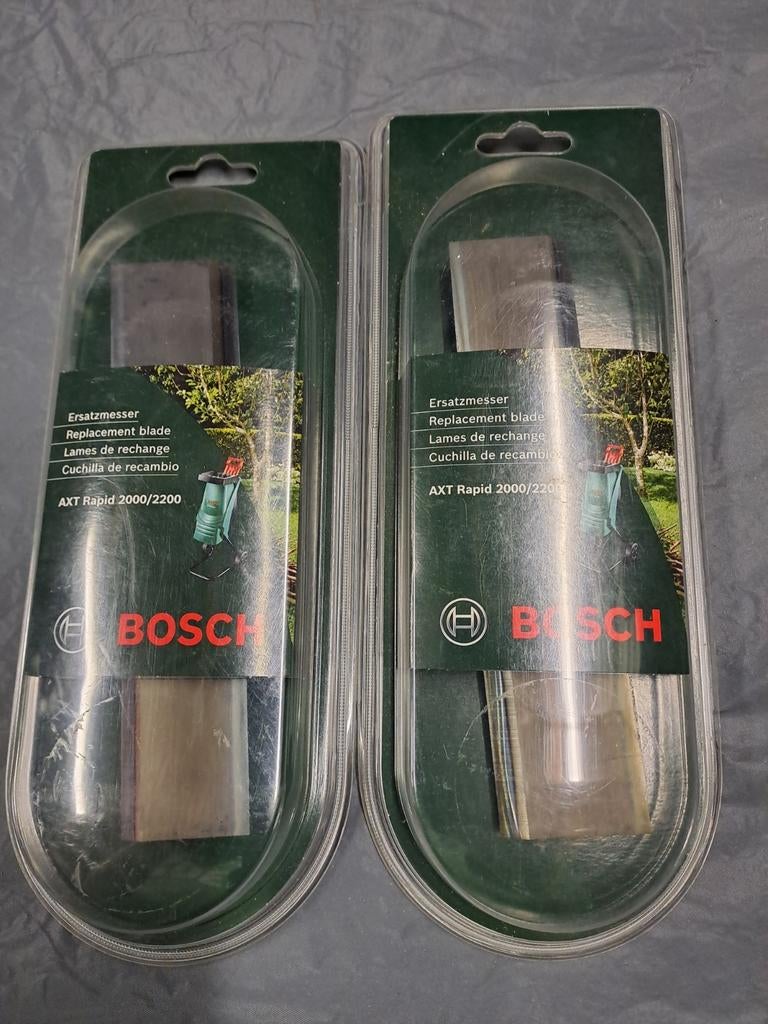 2 x Bosch hak messen / blade maaier., Ophalen of Verzenden, Nieuw
