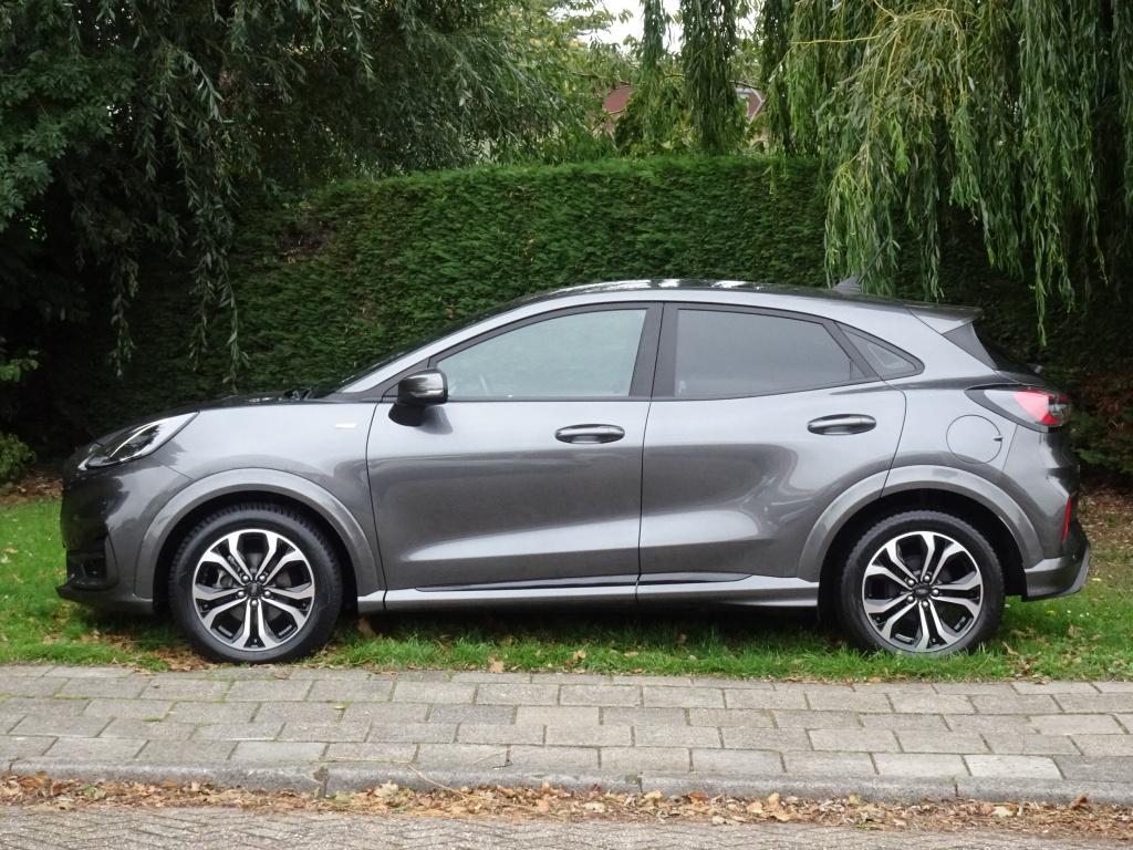 Ford Puma 1.0 125pk Hybrid ST-Line met Navi en WinterPack, Keurmerk '100% Onderhouden', Stof, Euro 6, Origineel Nederlands