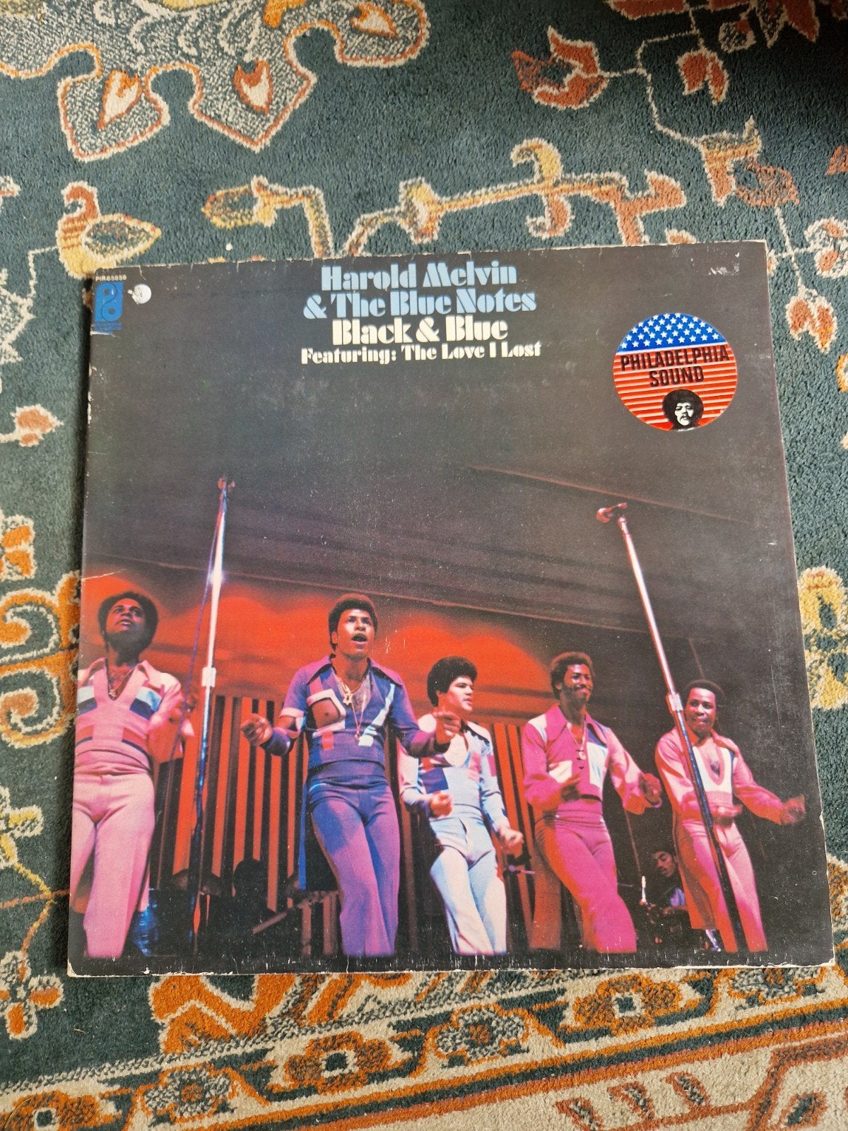 Harold Melvin & The Blue Notes - Black & Blue LP, LP, Gebruikt, Pop, Ophalen of Verzenden