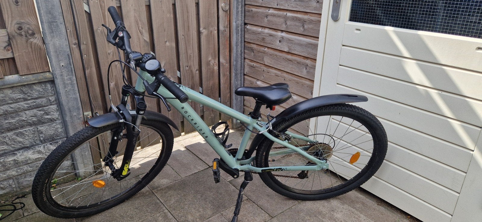 Mountainbike voor kinderen Rockrider Decathlon, Ophalen, 24 inch of meer, Gebruikt, Staal