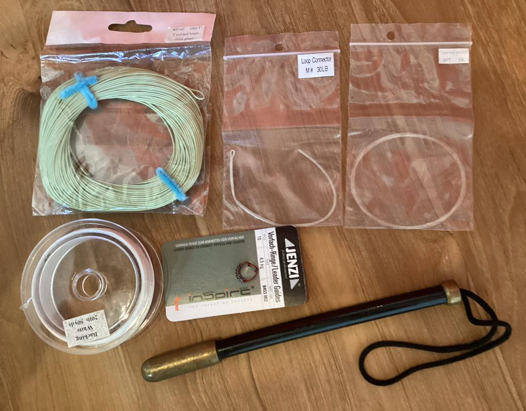 Vliegvis accessoires: lijn, backing, leaders, connectors, Ophalen of Verzenden, Overige typen