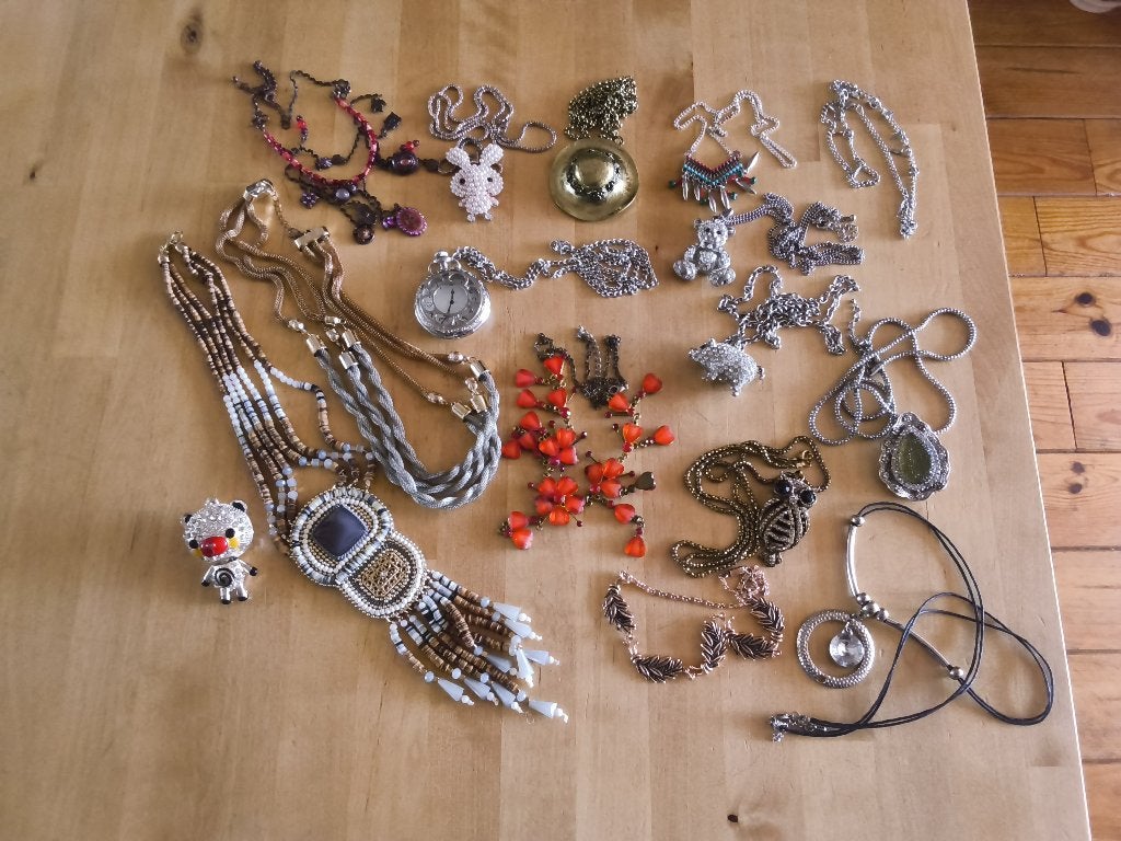 Kettingen, Ophalen of Verzenden, Zo goed als nieuw, Overige kleuren, Overige materialen