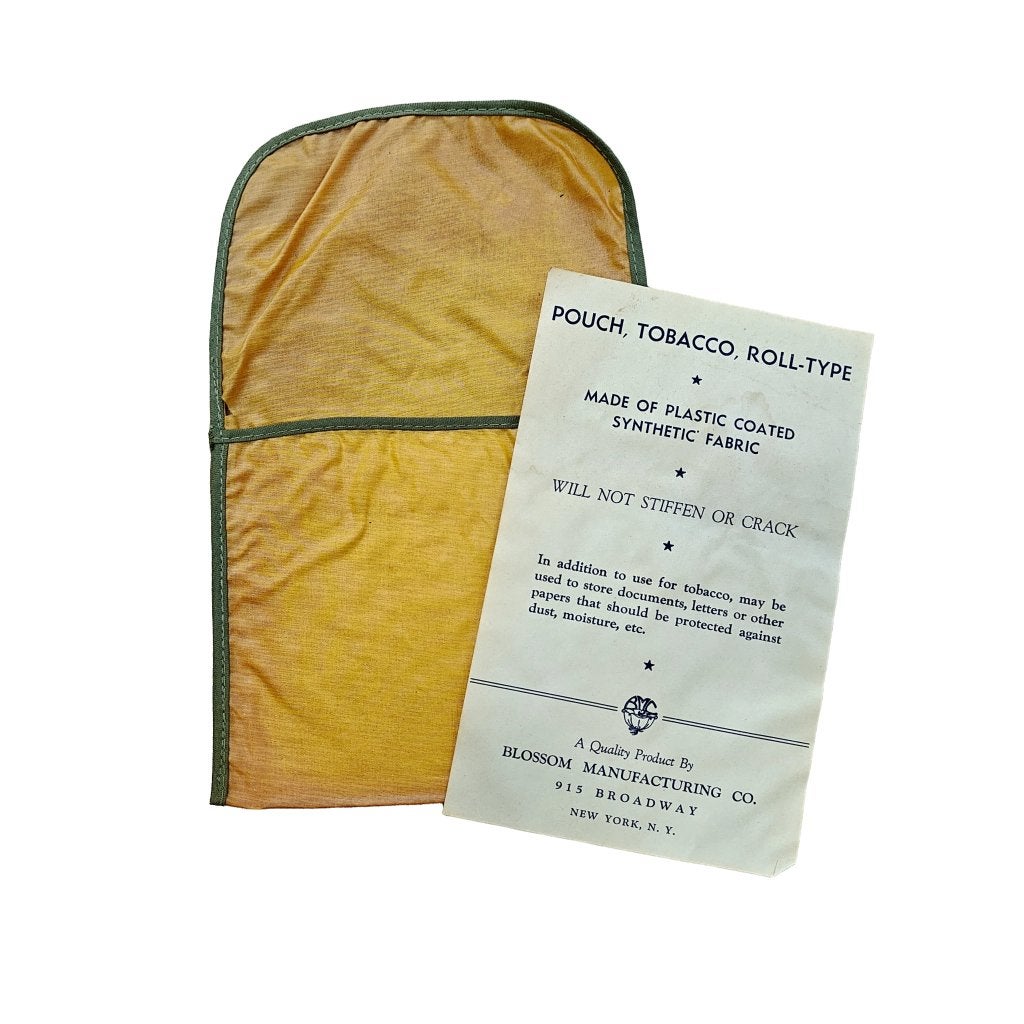 WWII US Tobacco Pouch, Verzamelen, Ophalen of Verzenden, Amerika, Overige typen