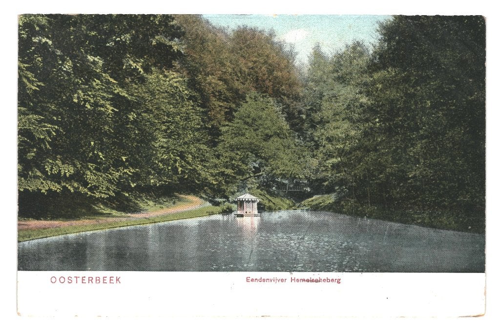 939748 Oosterbeek Hemelscheberg 1907 Gelopen met postzegel, Ophalen of Verzenden, Voor 1920, Gelopen, Gelderland