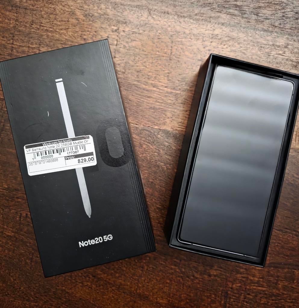 Samsung Galaxy Note 20 256GB Mystic Grey, Telecommunicatie, Mobiele telefoons | Samsung, Galaxy Note 20, Overige kleuren, Touchscreen