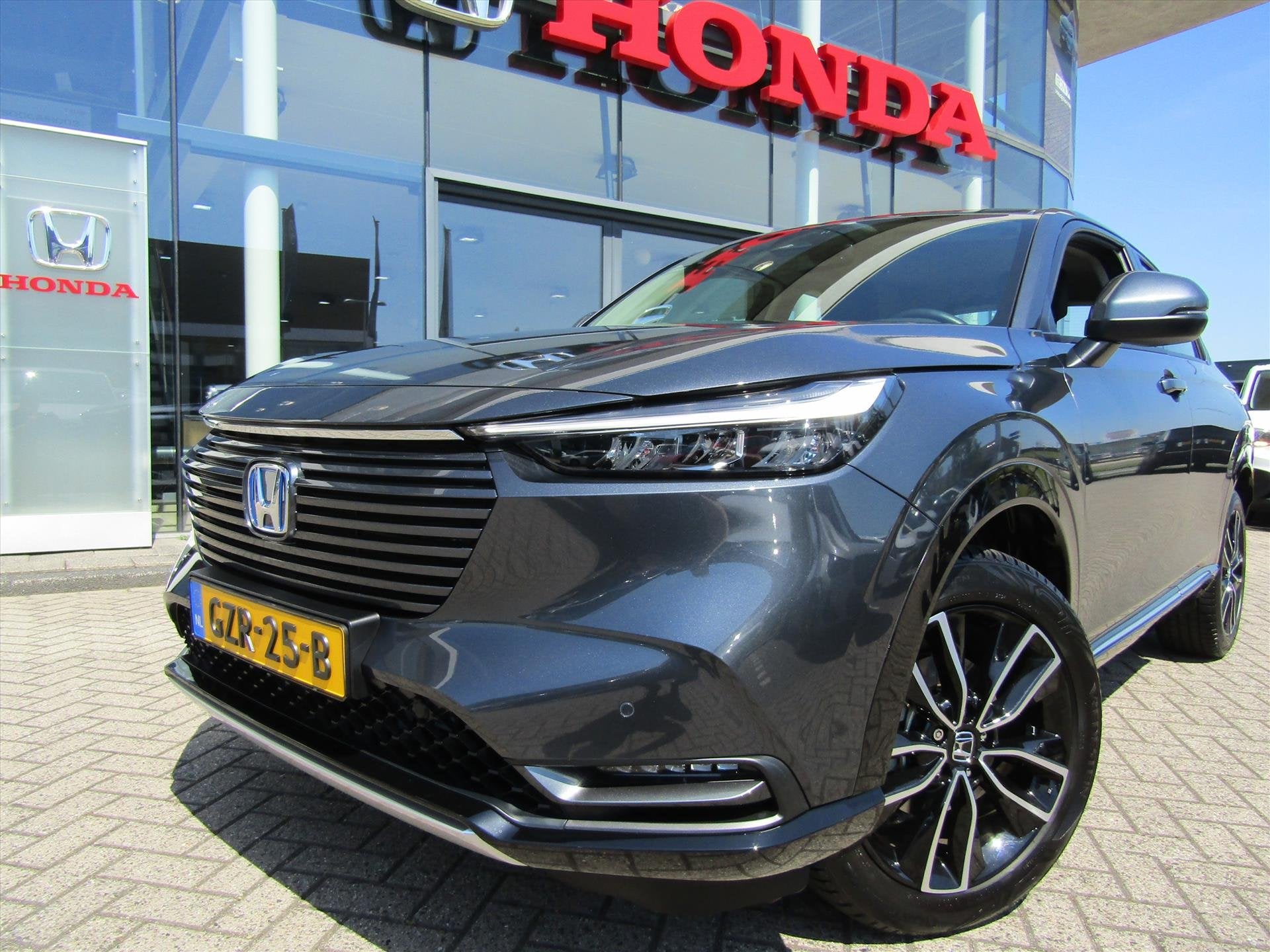 Honda HR-V 1.5 i-MMD 131pk CVT Advance, Trekhaak, Allweather, Auto's, Dealer onderhouden, Leder en Stof, Lichtsensor, Origineel Nederlands