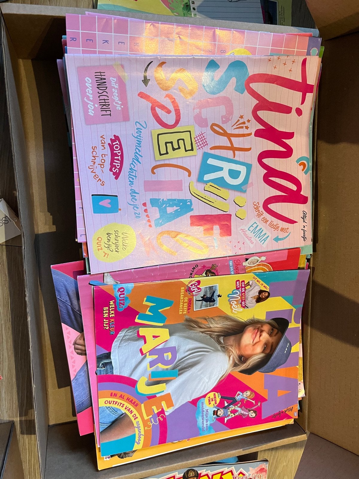 Grote collectie Tina tijdschriften, Ophalen, Gelezen, Damesbladen