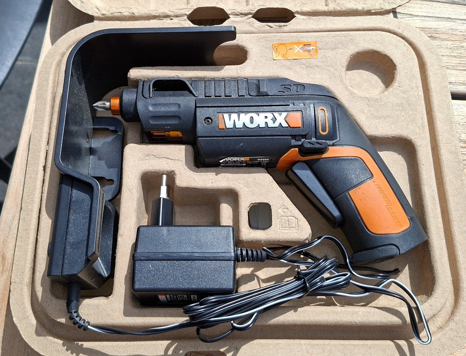Elektrische schroevendraaier Worx wx 254, Ophalen of Verzenden